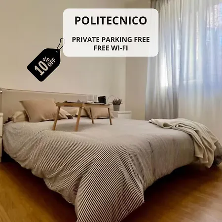 Politecnico - Free Wifi - Private Parking Free *